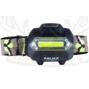 Polıce PC-1917 Kafa Lambası ( 3 Adet Kalem Pille Çalışır )