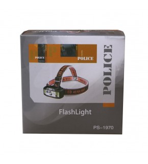 Polıce PS-1970 Sensörlü, Enerji Göstergeli ve Kırmızı İkaz Özellikli Şarjlı Kafa Feneri