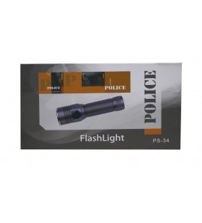 Polıce PS-34  Üç Ayrı Modda Işık, Şarjlı El Feneri