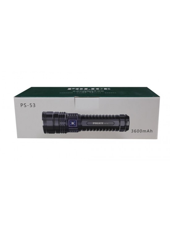 Police PS-53 Zoom, Powerbank Özellikli Şarjlı El Feneri