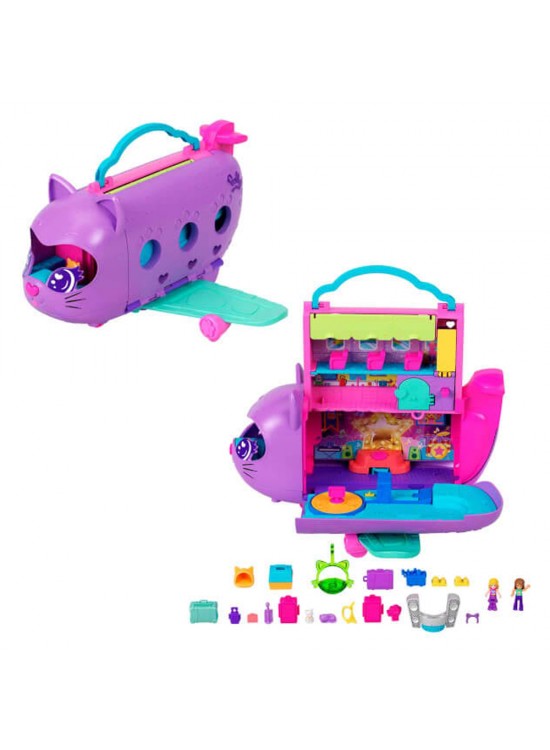 Polly Pocket Adventures İn Rio Uçak Oyun Seti MTL-HWP19