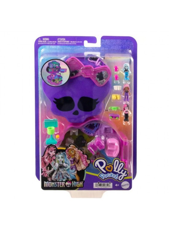 Polly Pocket Monster High Temalı Kompakt Oyun Seti