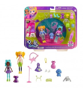 Polly Pocket Ve Arkadaşları Farklı Moda Aksesuarları Oyun Setleri