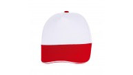 POMELO BEYAZ-KIRMIZI SANDWICH SİPER COTTON ŞAPKA POMELO BEYAZ-KIRMIZI SANDWICH SİPER COTTON ŞAPKA