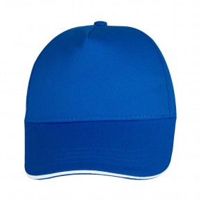 POMELO SAKS MAVİ SANDWICH SİPER COTTON ŞAPKA