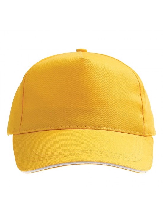 POMELO SARI SANDWICH SİPER COTTON ŞAPKA