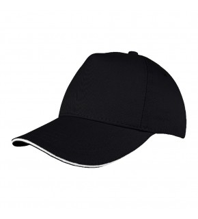 POMELO SİYAH SANDWICH SİPER COTTON ŞAPKA