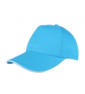 POMELO TURKUAZ SANDWICH SİPER COTTON ŞAPKA