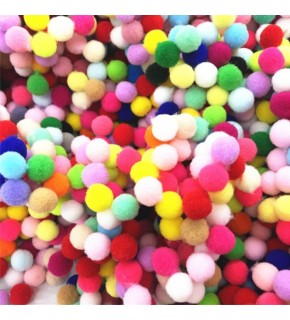 Ponpon Askılı Küçük Boy