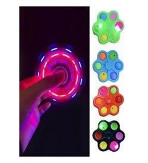 Pop İt Altılı Stres Çarkı Işıklı