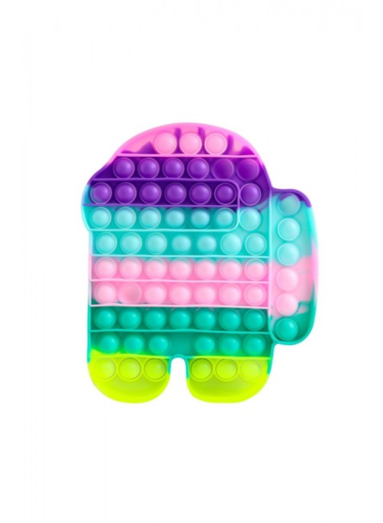 Pop İt Orta Boy Amongus 20Cm 1041C7 Pastel