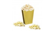 Popcorn Kutusu Altın Gümüş 8 li Popcorn Kutusu Altın Gümüş 8 li