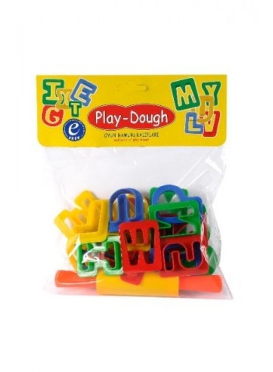 Poşetli Oyun Hamuru Kalıpları Poşetli Harf Poşetli Oyun Hamuru Kalıpları Poşetli Harf