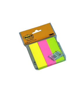 Post-it İndeks 100 YP 25x76 Fosforlu 3 Renk 671-3
