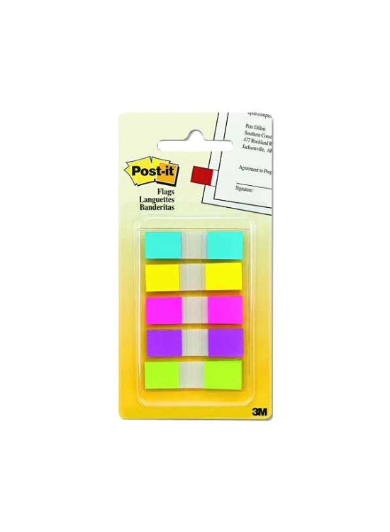 Post-it İndeks 20 YP 12x44 5 Renk 683-5 KP Post-it İndeks 20 YP 12x44 5 Renk 683-5 KP