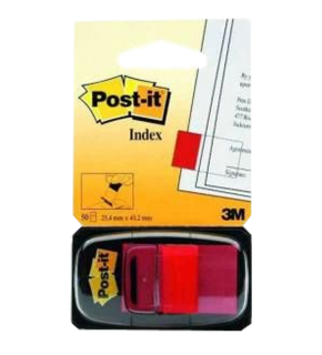 Post-İt İndeks 50 Lİ Kırmızı 680-1 (1 Adet)