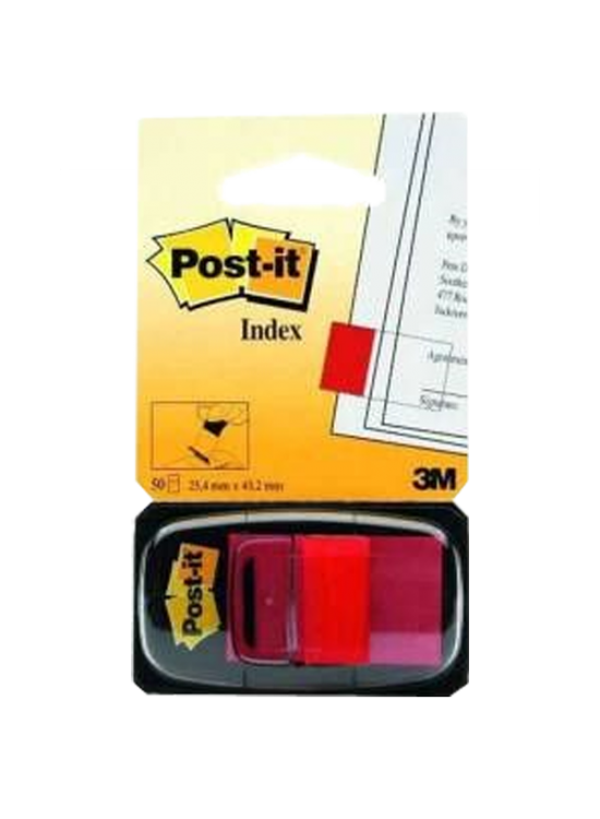 Post-İt İndeks 50 Lİ Kırmızı 680-1 (1 Adet) Post-İt İndeks 50 Lİ Kırmızı 680-1 (1 Adet)