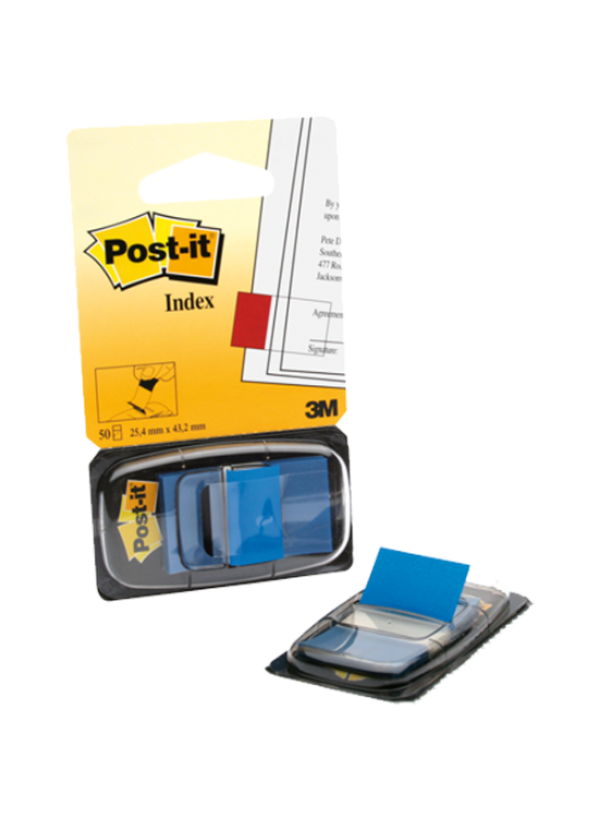 Post-it İndeks 50 Lİ Mavi 680-2 (1 Adet)