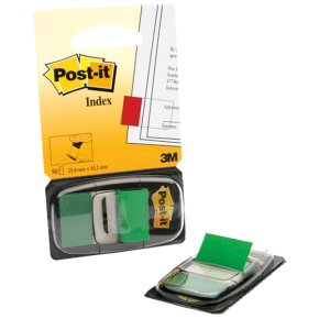 Post-it İndeks 50 Lİ Yeşil 680-3 (1 Adet)