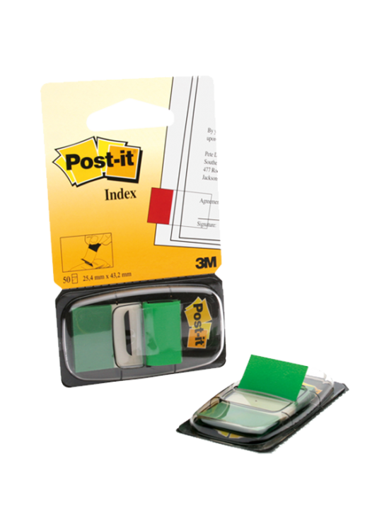 Post-it İndeks 50 Lİ Yeşil 680-3 (1 Adet) Post-it İndeks 50 Lİ Yeşil 680-3 (1 Adet)