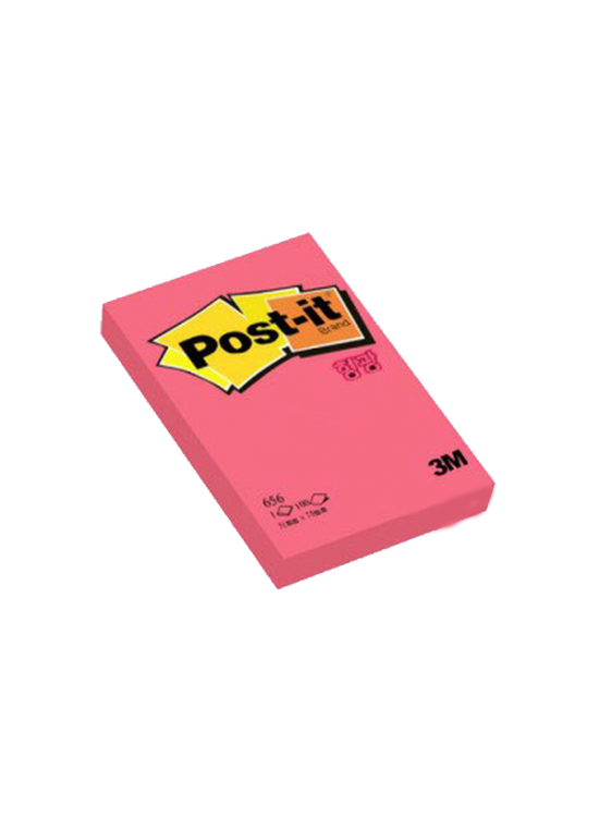 Post-it Yapışkanlı Not Kağıdı 100 YP 51x76 Melon Pembe 656