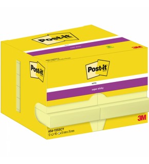 Post-it Yapışkanlı Not Kağıdı 51x76 Sarı 656-12SS (1 Adet)