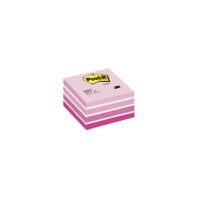 Post-it Yapışkanlı Not Kağıdı Küp 450 YP 76x76 Pembe Tonları 2028-P