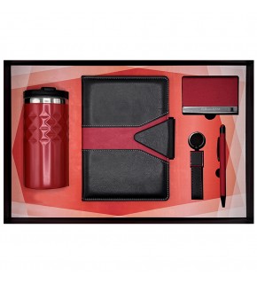 POYRAZ KIRMIZI HEDİYELİK SET