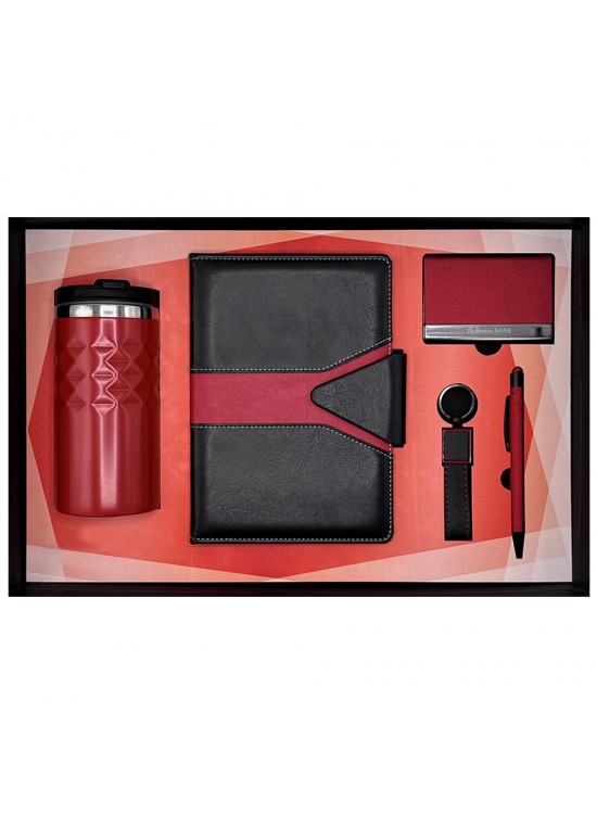 POYRAZ KIRMIZI HEDİYELİK SET