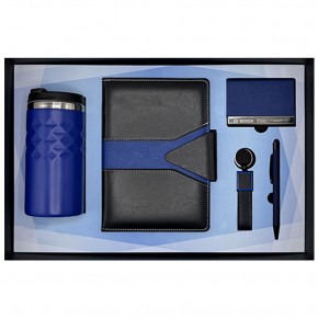 POYRAZ LACİVERT HEDİYELİK SET