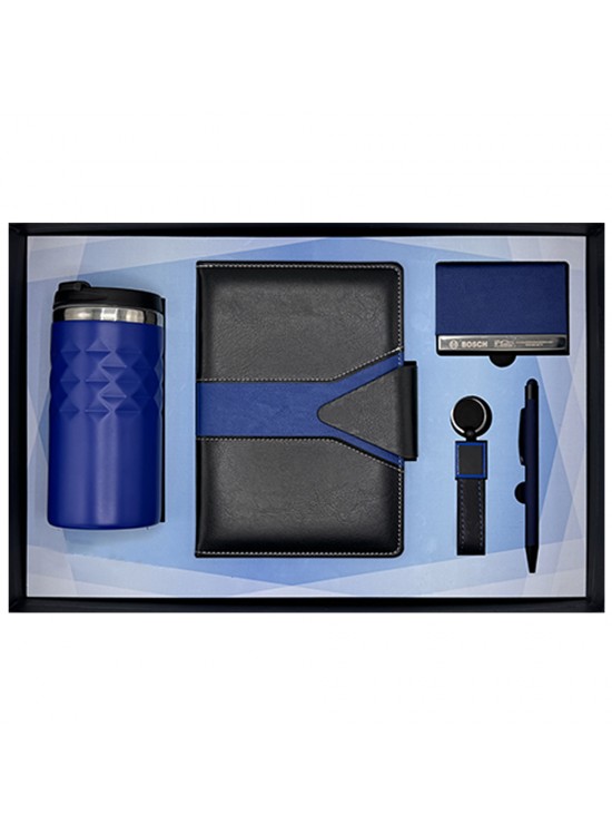 POYRAZ LACİVERT HEDİYELİK SET