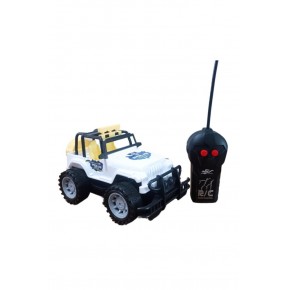 Pratik Uzaktan Kumandalı 2 Fonk. Pilli Polis Jip