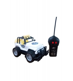 Pratik Uzaktan Kumandalı 2 Fonk. Pilli Polis Jip