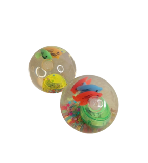 Prestij Işıklı Sulu Şeffaf Plastik Top (1 Adet)