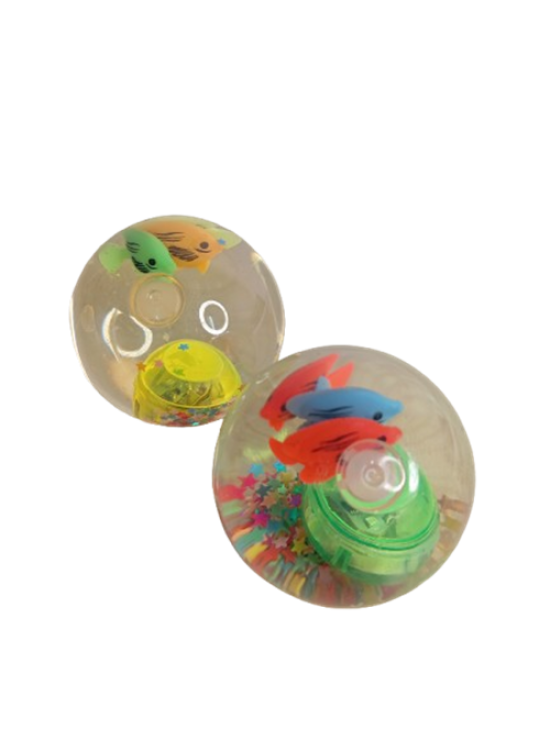 Prestij Işıklı Sulu Şeffaf Plastik Top (1 Adet) Prestij Işıklı Sulu Şeffaf Plastik Top (1 Adet)