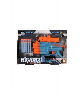 Prestij Kartelalı 4 Ağızlı Dart Atıcı Silah 5757