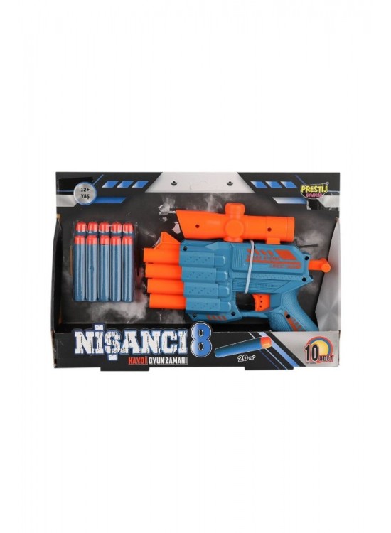 Prestij Kartelalı 4 Ağızlı Dart Atıcı Silah 5757 Prestij Kartelalı 4 Ağızlı Dart Atıcı Silah 5757