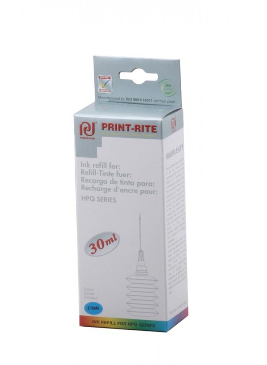 Print-Rite Hp Üniversal Dye Mavi Mürekkep 30ml
