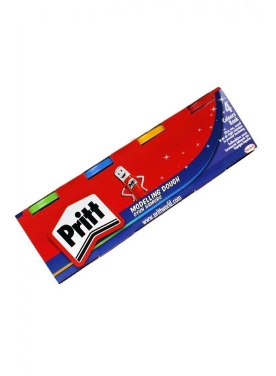 Pritt Oyun Hamuru-4 Renk-400gr