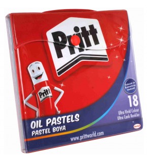 Pritt Pastel Boya Çantalı 18 Renk 1048063