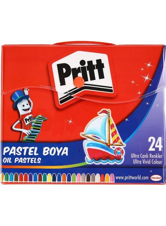 Pritt Pastel Boya Çantalı 24 Renk 1048064 Pritt Pastel Boya Çantalı 24 Renk 1048064
