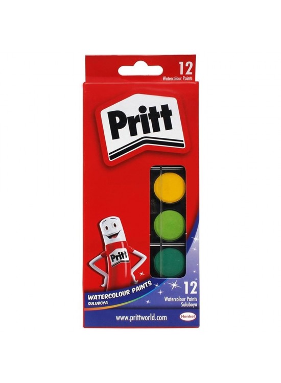 Pritt Sulu Boya Küçük Boy 12 Renk 1048082