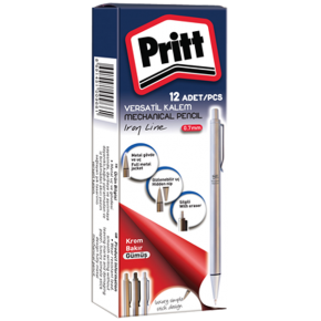 Pritt Versatil Kalem İron Line 0.7 MM Gümüş 3707 (1 Adet)
