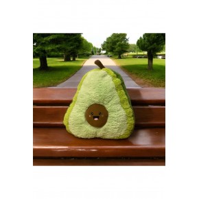 Pufu Peluş Yastık Avakado