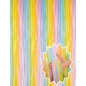 Püsküllü Masa Eteği Beyaz Geçişli 1x2Mt