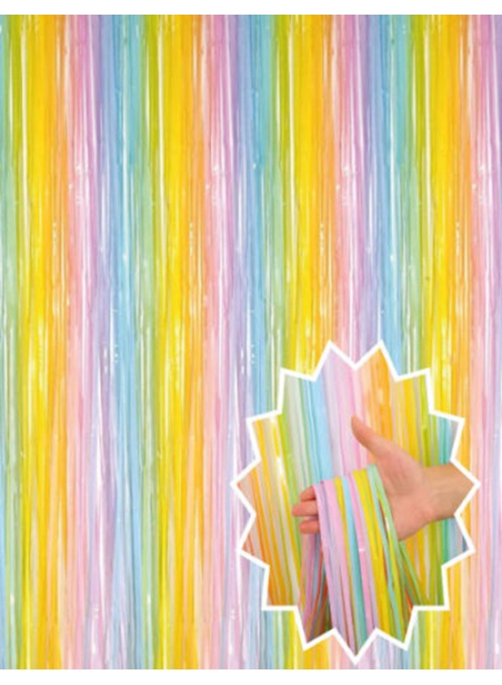 Püsküllü Masa Eteği Beyaz Geçişli 1x2Mt