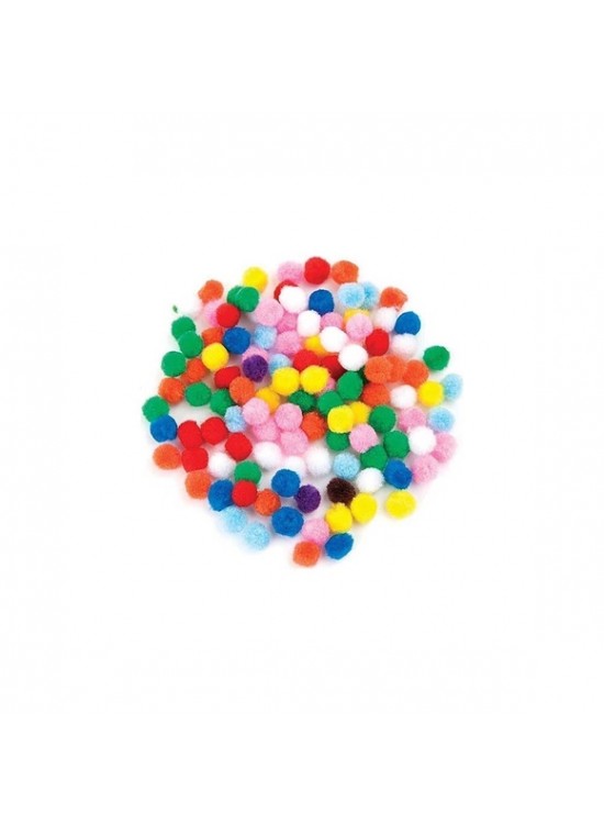 Puti 20Mm Renkli Ponpon 50Li 4452 