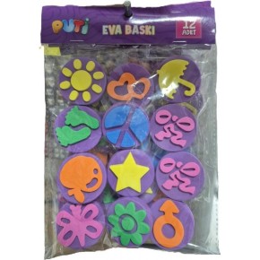 Puti Eva Baskı-12 Li Paket