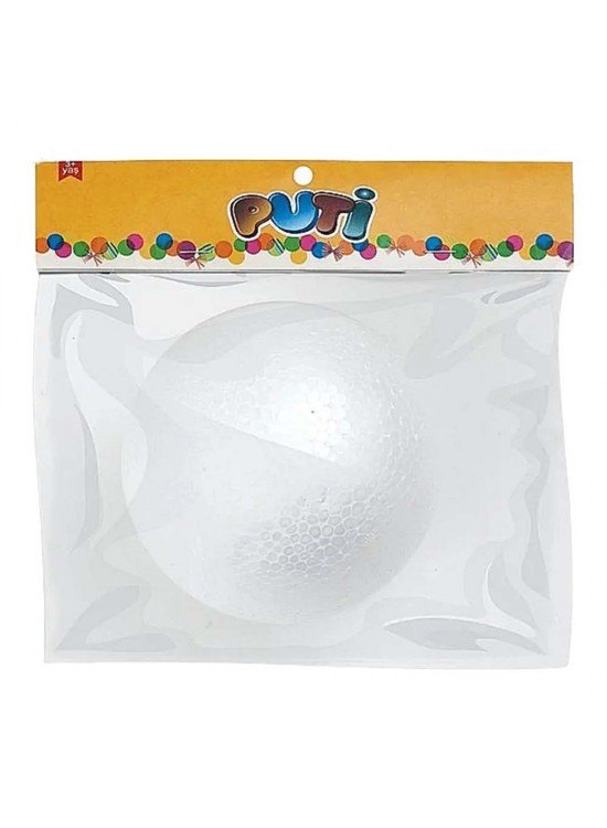 Puti Köpük Top 12 CM Tekli 4803