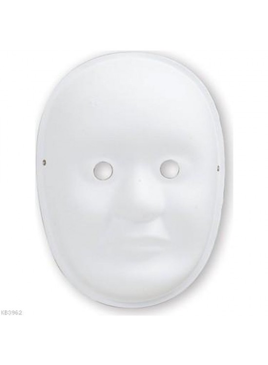 Puti Maske Karton Şişman Surat 5183 (1 Adet)